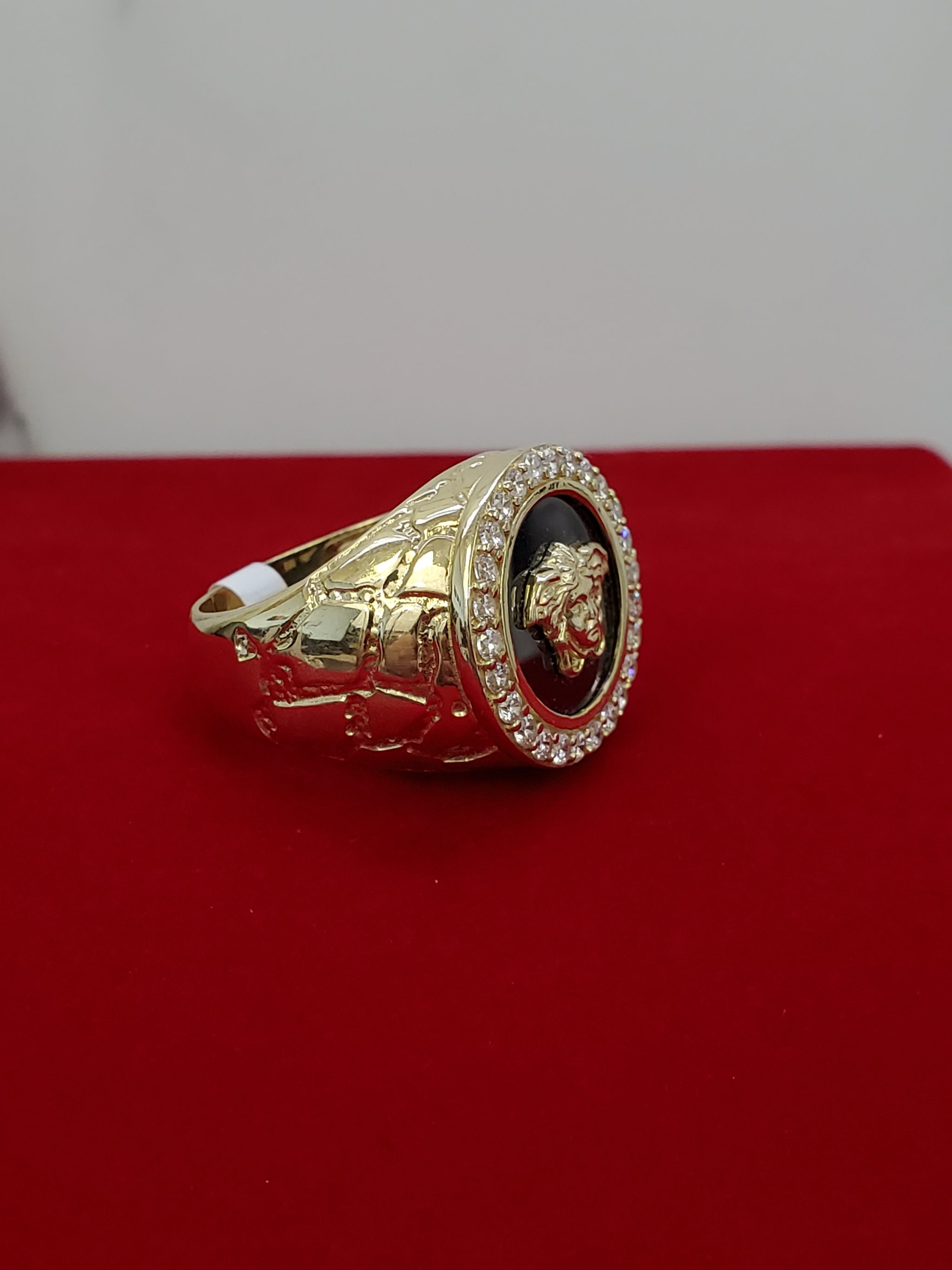 Men's Designer Jewelry | VERSACE US | Versace ring mens, Gold rings  fashion, Rings for men
