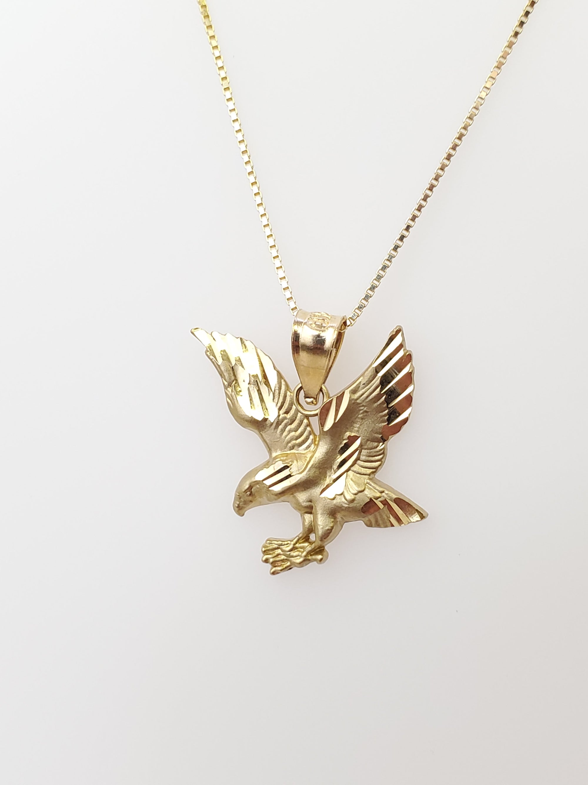 10K Gold Eagle Charm