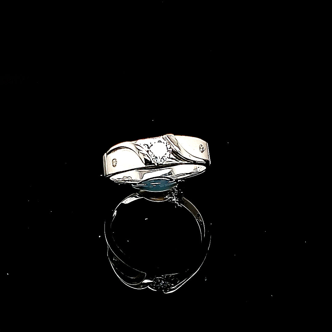 925 Silver Solitaire Ring