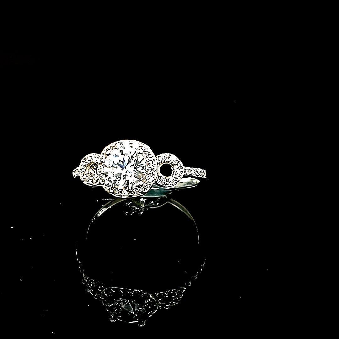 925 Silver Solitaire Ring