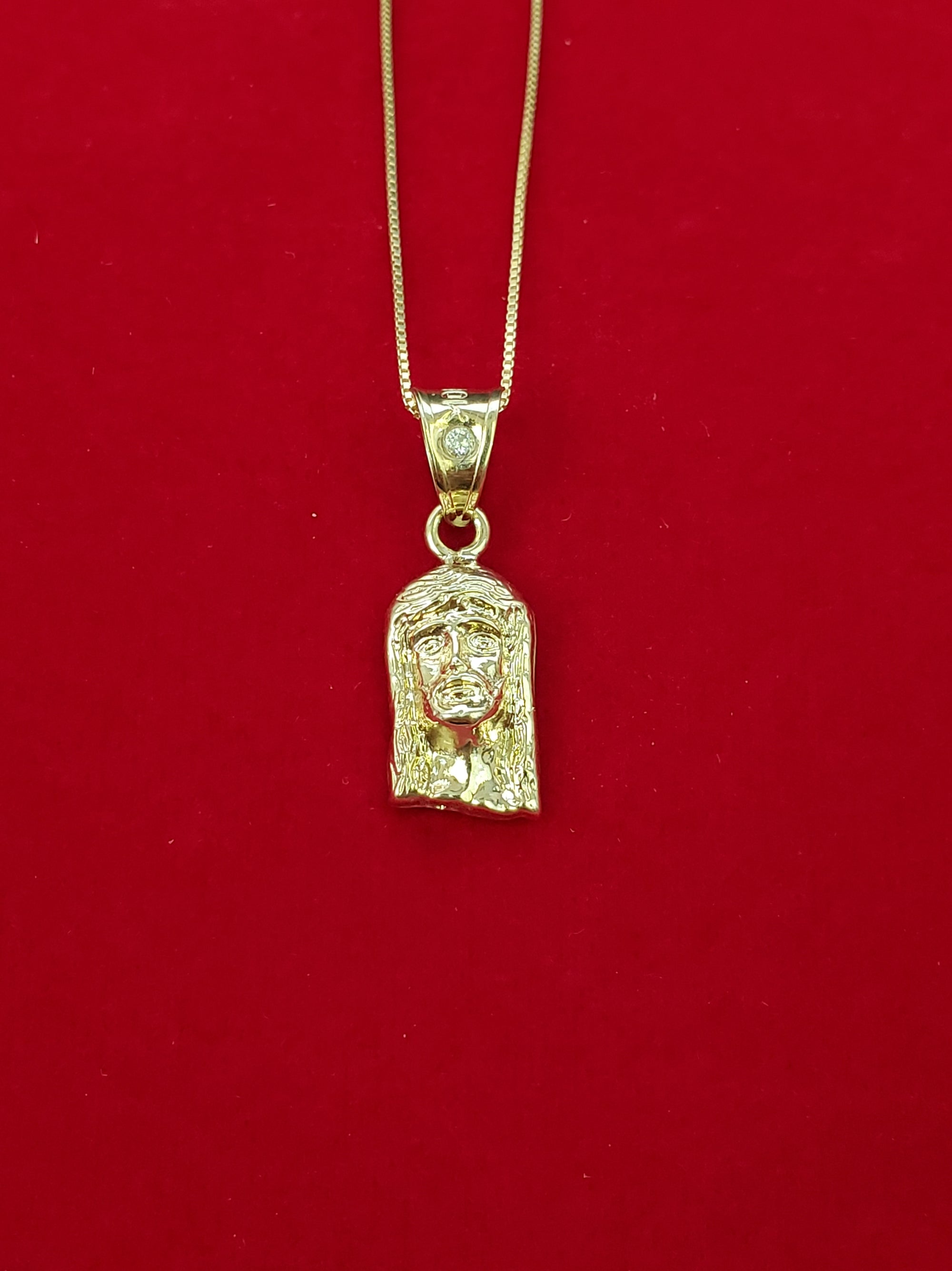 10K Gold 2024 Jesus Pendant