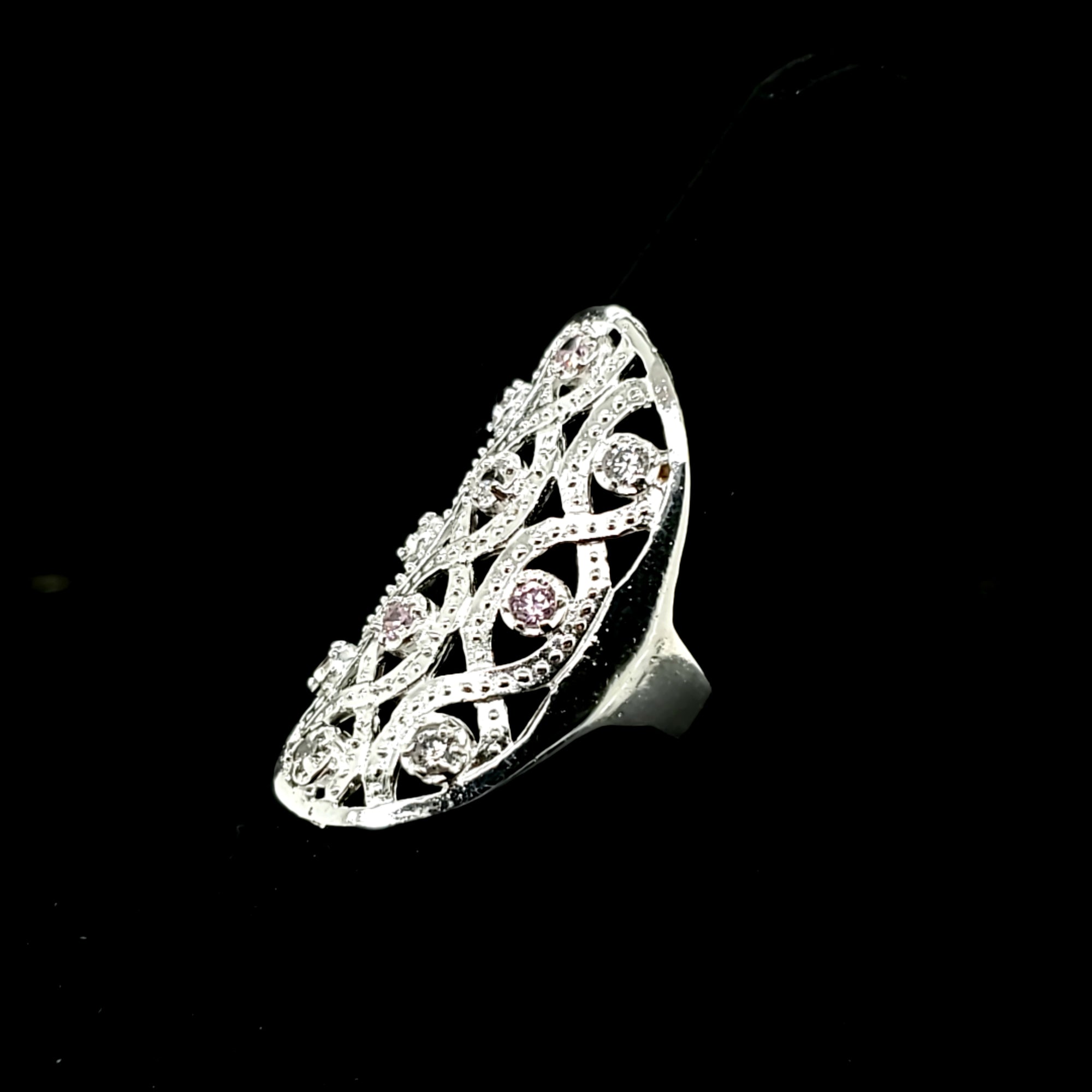 925 Silver Freeform Ring