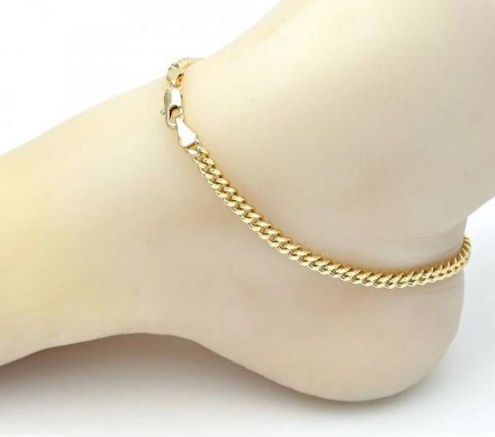 10k Gold Ankle authentic Bracelet 10